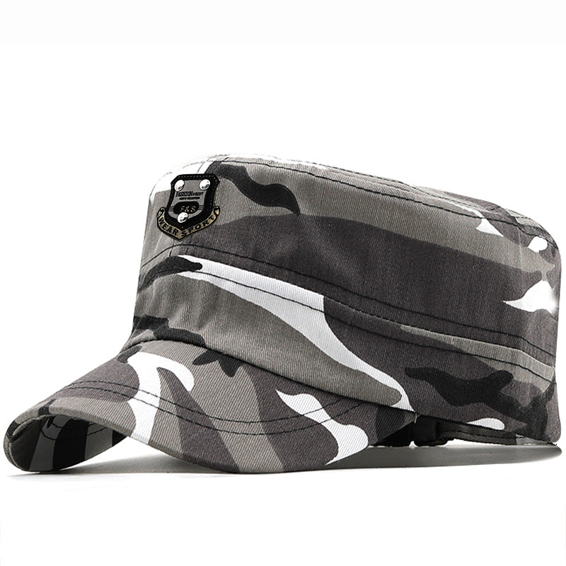 Retro Military Camo Cap – Outdoor Style for Travel, Driving & Everyday Wear