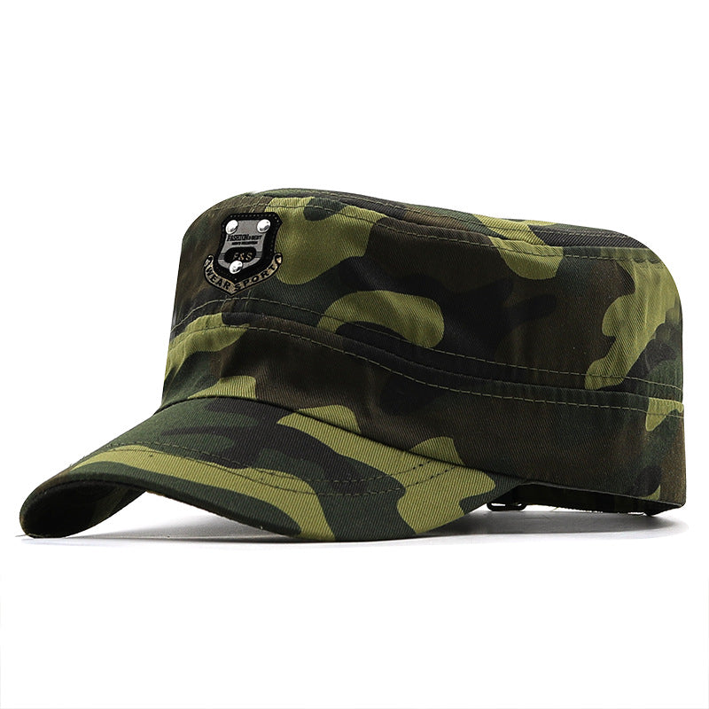 Retro Military Camo Cap – Outdoor Style for Travel, Driving & Everyday Wear
